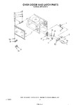 Diagram for 04 - Oven Door And Latch