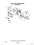 Diagram for 04 - Oven Door And Latch