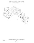 Diagram for 04 - Oven Door And Latch