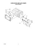 Diagram for 04 - Oven Door And Latch