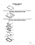 Diagram for 08 - Optional Griddle , Optional Griddle