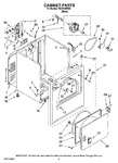 Diagram for 02 - Cabinet Parts