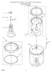 Diagram for 03 - Agitator, Basket And Tub