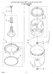 Diagram for 03 - Agitator, Basket And Tub