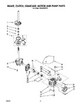 Diagram for 07 - Brake, Clutch, Gearcase, Motor And Pump