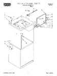 Diagram for 01 - Top And Cabinet