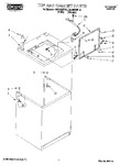 Diagram for 01 - Top And Cabinet, Lit/optional