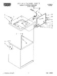 Diagram for 01 - Top And Cabinet