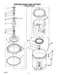 Diagram for 05 - Agitator, Basket And Tub