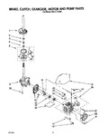 Diagram for 07 - Brake, Clutch, Gearcase, Motor And Pump