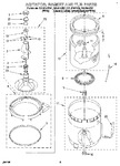 Diagram for 04 - Agitator, Basket And Tub