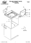 Diagram for 01 - Top And Cabinet Parts