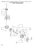 Diagram for 04 - Brake, Clutch, Gearcase, Motor And Pump