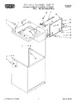 Diagram for 01 - Top And Cabinet