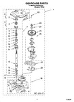 Diagram for 08 - Gearcase Parts