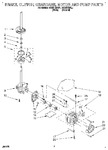 Diagram for 05 - Brake, Clutch, Gearcase, Motor & Pump