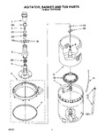 Diagram for 05 - Agitator, Basket And Tub