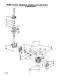 Diagram for 07 - Brake, Clutch, Gearcase, Motor And Pump