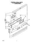 Diagram for 02 - Control Panel, Lit/optional