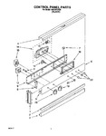 Diagram for 02 - Control Panel, Lit/optional