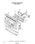 Diagram for 02 - Control Panel , Lit/optional