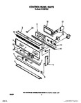 Diagram for 02 - Control Panel, Optional