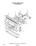 Diagram for 02 - Control Panel , Lit/optional