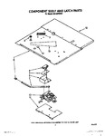 Diagram for 06 - Component Shelf And Latch