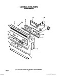 Diagram for 02 - Control Panel, Lit/optional