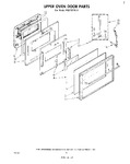 Diagram for 05 - Upper Oven Door