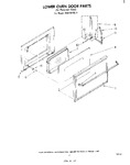 Diagram for 06 - Lower Oven Door