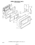 Diagram for 05 - Upper Oven Door