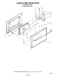 Diagram for 06 - Lower Oven Door