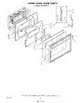 Diagram for 05 - Upper Oven Door