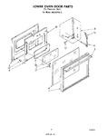 Diagram for 06 - Lower Oven Door