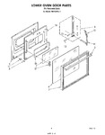 Diagram for 03 - Lower Oven Door