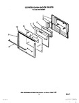 Diagram for 06 - Lower Oven Door