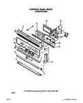 Diagram for 02 - Control Panel, Lit/optional