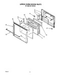 Diagram for 05 - Upper Oven Door