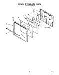 Diagram for 06 - Lower Oven Door