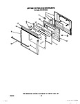 Diagram for 05 - Upper Oven Door