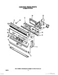 Diagram for 02 - Control Panel, Lit/optional