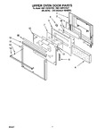 Diagram for 04 - Upper Oven Door