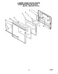 Diagram for 05 - Lower Oven Door