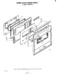 Diagram for 05 - Upper Oven Door