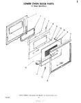 Diagram for 06 - Lower Oven Door, Literature And Optional