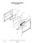 Diagram for 05 - Lower Oven Door , Literature And Optional