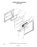 Diagram for 05 - Lower Oven Door , Literature And Optional