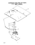 Diagram for 05 - Component Shelf And Latch