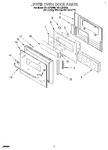 Diagram for 04 - Upper Oven Door